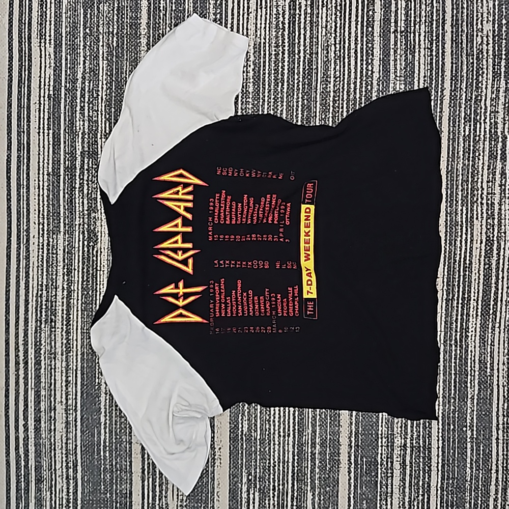 Custom Def Leppard t shirt - Picture 2 of 7